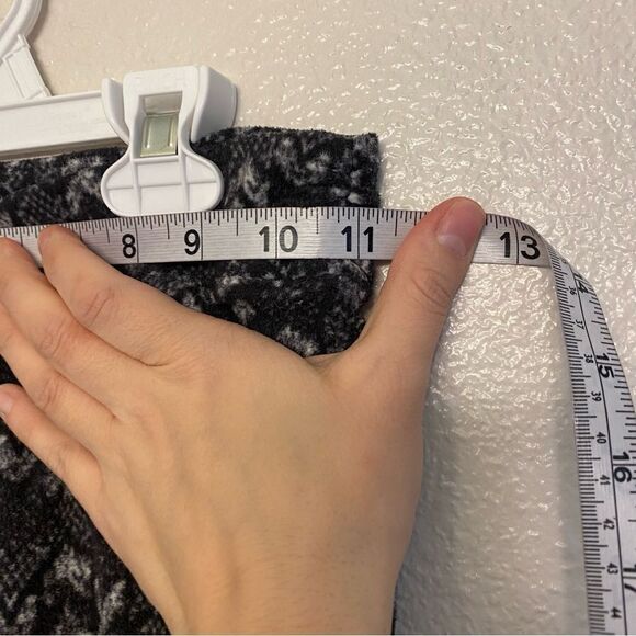 COLUMBIA girls Glacial gray black Printed Leggings fleece pants XS- 6 - Picture 7 of 9